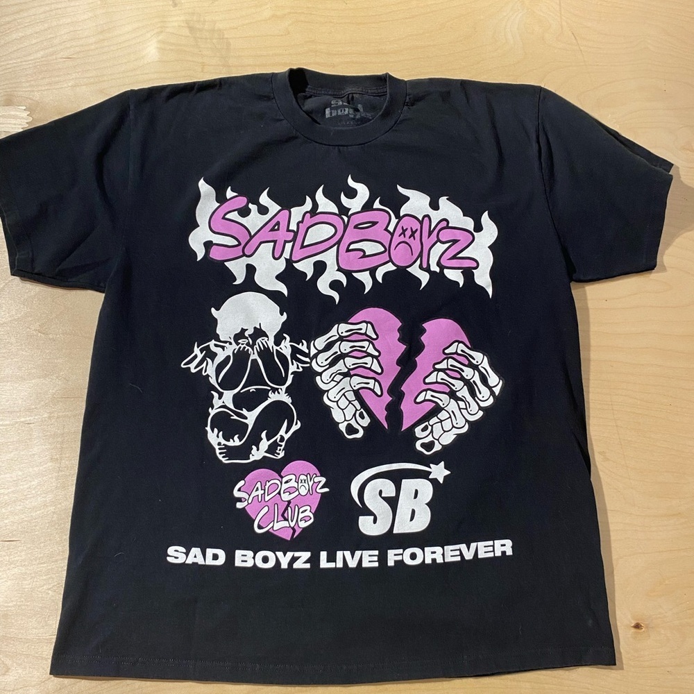 Sad Boyz Graphic T-Shirt X- Large (IK)